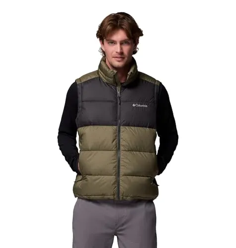 Columbia Pike Lake™ II Weste Grün S - Parka-Weste mit Omni-Heat™ Futter für optimale Wärme und 100 % recycelter Isolierung. Ideal für kalte, feuchte Bedingungen und urbanen Stil.