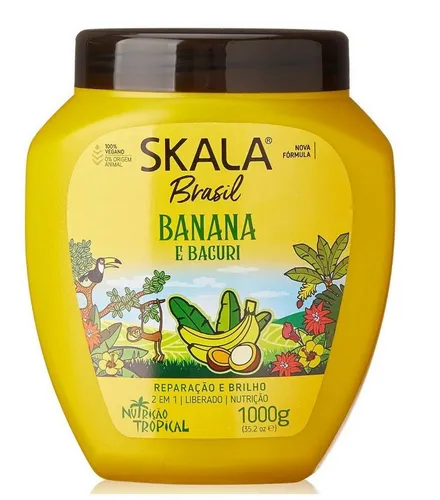 Skala Haarcreme SKALA Brasil Banana & Bacuri 2 in 1 Hair Cream 1000g