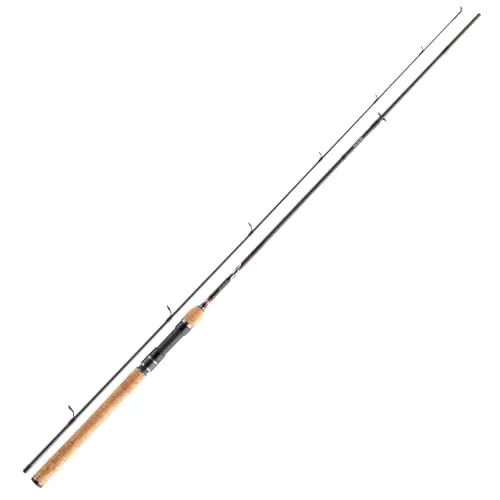 DAIWA Ninja X Spin 2,7m 40-80g - Leichte und langlebige Spinnangelrute - Angelruten: 2,7m lange Spinnangelrute aus Kohlefaser, extrem leicht und stabil, ideal für Süßwasserangeln.