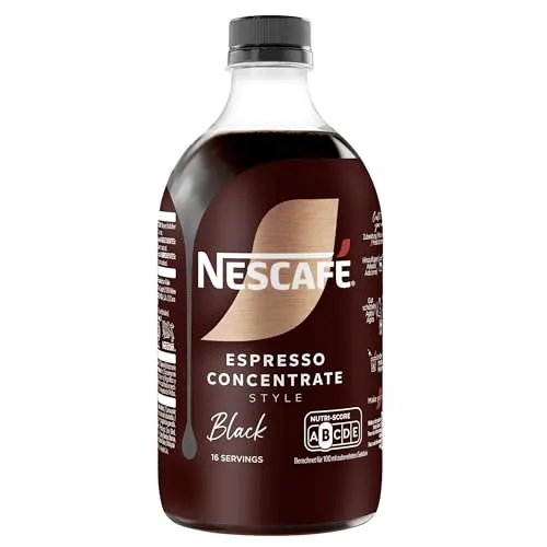 NESCAFÉ Espresso Concentrate Style Black, zuckerfreies Getränkekonzentrat