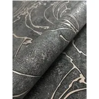 Newroom Vliestapete Fozia Anthrazit Grafik Modern FSC®