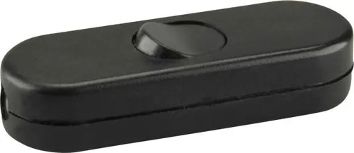 Schnur-Zwischenschalter 1p 250V 3A schwarz  Schalter