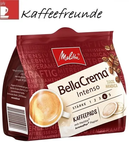 Melitta Bella Crema Intenso Kaffeepads für Senseo