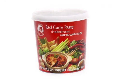 Produktbild [ 1000g ] COCK Rote Currypaste | Red Curry Paste | rotes Thai-curry