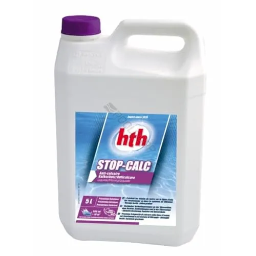 hth Stop Calc - Anti-Kalk-Mittel - Anti-Trübmittel & Enzyme, effektiver Kalkschutz für Pools, einfach zu dosieren und geeignet für verschiedene Pooltypen.