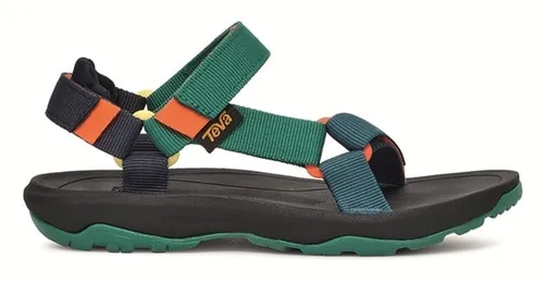 Teva Hurricane XLT 2 Kids - Blue Coral Multi (BCMLT) 11 - Wanderschuhe für Kinder, mit weichem Fersenriemen und verbesserter Sohle für optimale Traktion. Wasserbeständig und schnell trocknend, ideal für Abenteuer im Freien.