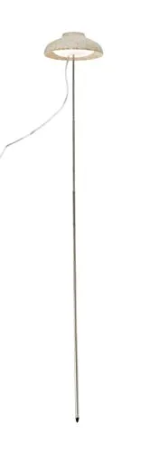 Northpoint LED Pflanzenleuchte Pflanzenlicht mit Teleskopstab (Marmor 2er-Set)