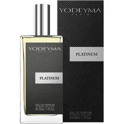 YODEYMA Parfüm Platinum Eau de Parfum für Herren 50 ml - Herren-Duft mit frischen Noten von Grapefruit und Holz, ideal für den selbstbewussten Mann. Hochwertiges Eau de Parfum aus Spanien.