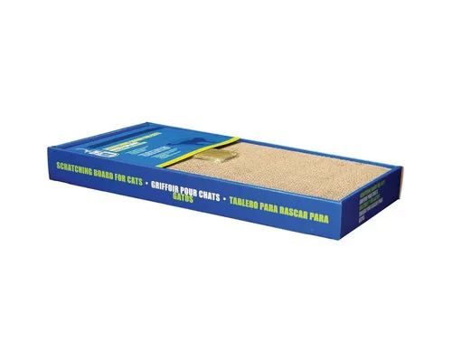 Catit Kratzbrett - Kratzbrett mit Katzenminze, groß und ideal für das Kratzen und Spielen Ihrer Katze (25 x 48 x 5 cm)