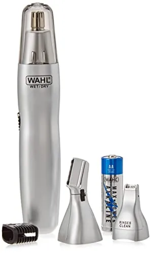 Wahl 5545-427 3-in-1 Nasenhaar-, Ohrhaar- und Augenbrauenhaarentferner, batteriebetrieben