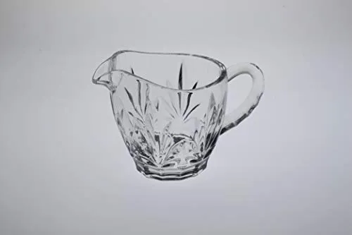 Sahne/-Milchkännchen Krug Tulip Imperial 200ml transparent Bleikristallglas