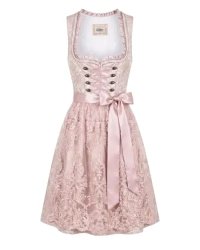 Nübler Minidirndl Karoline in Taupe in braun von Nübler