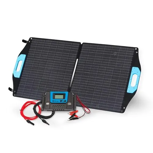 Produktbild BERGER 100W faltbares Solarpanel Set mit Laderegler