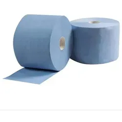 Wilpeg Papierrolle 22cm 2-lagig 2x 500 Blatt - Fondues - Hochwertige Putzpapierrollen für professionelle und private Anwendungen, mit außergewöhnlicher Saugfähigkeit für effektive Reinigung von Öl und Fett.