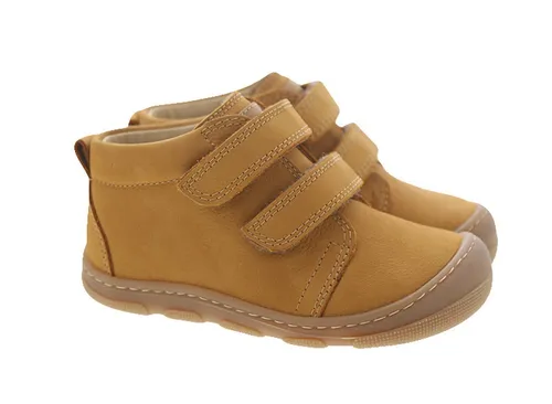 KOEL Barefoot Kinderschuhe Kari W extra weit - Cognac, Größe 25 EU - Bequeme Barefoot Kinderschuhe für Kinder, extra weit geschnitten und in schönem Cognac. Ideal für unbeschwertes Laufen und Spielen.