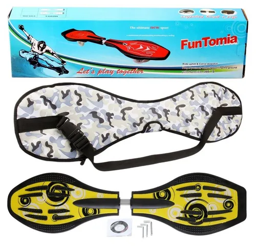 FunTomia Waveboard mit Mach1 ABEC-9 Kugellager von FunTomia