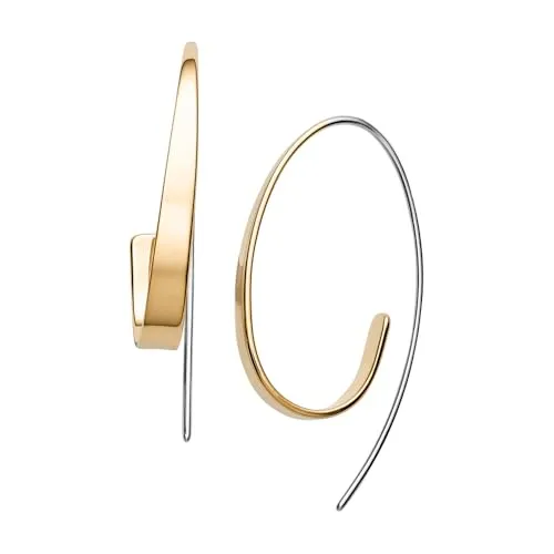 Skagen Damen-Edelstahl-Ohrringe KARIANA in braun von Skagen