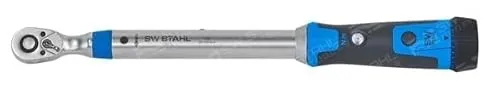 SW-Stahl 03873L Drehmomentschlüssel 20-100 Nm - Drehmomentschlüssel für präzises Arbeiten mit 2-Komponenten-Griff und verstellbarem Antrieb, ideal für Profis und Industrieeinsatz