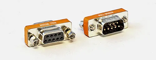 InLine Nullmodemadapter, 9pol Stecker / Buchse, bulk von InLine