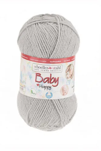 Schoeller + Stahl Baby Happy Häkelwolle, 185 m, weich und pflegeleicht