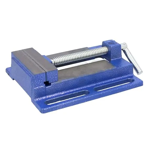 HRB flacher Schraubstock Spannweite 110 mm, Tisch-Schraubstock (Spannweite 110mm)