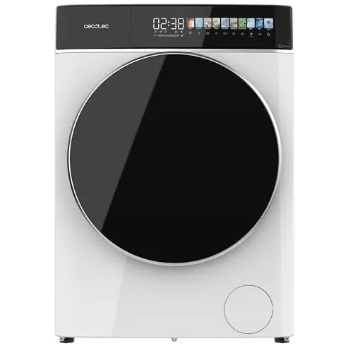 Cecotec Frontlader-Waschmaschine 9Kg Bolero DressCode 9900 Inverter FullColor A. 1400 U/min, 11 Programme, niedriger Verbrauch, Inverter Plus Motor, FullColor Display 10,3