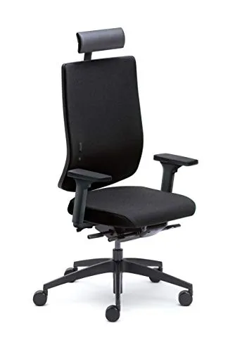 Sedus se:do Bürostuhl, Drehstuhl, Designstuhl, Schreibtischstuhl, Gaming , Kunststoff , Schwarz, teilzerlegt