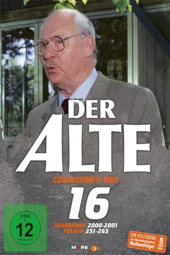 Der Alte - Collector's Box Vol. 16: Folge 251-265 [5 DVDs] - Spannende Kriminalfälle mit dem Kultkommissar, ideal für Fans und Sammler, Freigegeben ab 12 Jahren.