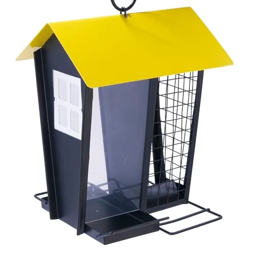 Nobby Futterhaus LAJA schwarz 17 x 16 x 21 cm