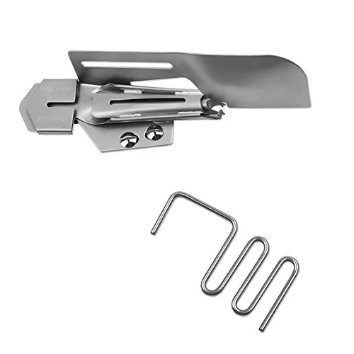 Baby Lock Doppelfaltschrägbinder mit Führungsrechen (30 mm/8 mm)