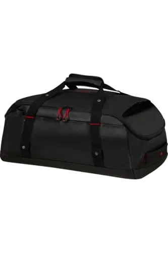 Samsonite Dufflebag S Ecodiver Black - Sporttasche S, stilvolles Design in Schwarz, ideal für Sport und Reisen