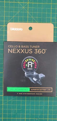 D'addario Cello & Bass Tuner Nexxus 360 (PW-CT-29) von D'Addario