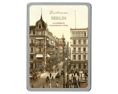 Papermoon Postkarte Berlin: Zeitreise von Paper Moon