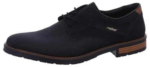 Eleganter Schnürschuh RIEKER für Herren, Gr. 40 in schwarz von Rieker
