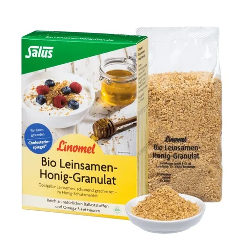 Salus Linomel Bio Leinsamen Honiggranulat 250g