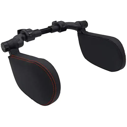 Easy Travel ergonomisches Auto Reisekopfkissen - Zubehör Kopfhalterung/Nackenkissen/Nackenstütze zum nachrüsten, ideale Schlafposition, verstellbare Kopfstützenhalterung für Kinder & Erwachsene