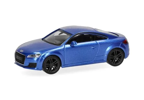 Herpa 038355-002 Audi TT Coupé, Arablau Kristalleffekt, 1:87 / H0