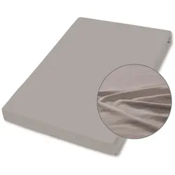 Traumhaft gut schlafen Jersey-Elasthan Spannbetttuch - Bettlaken in verschiedenen Farben und Größen, atmungsaktiv und formstabil für perfekten Schlafkomfort – ideal für jedes Schlafzimmer!