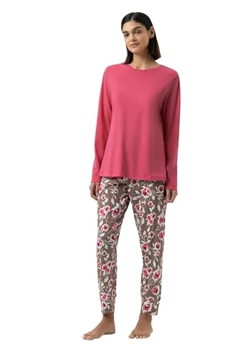 Mey Nachtwäsche Serie Eternal Roses Damen Schlafanzüge Chestnut XL(44)