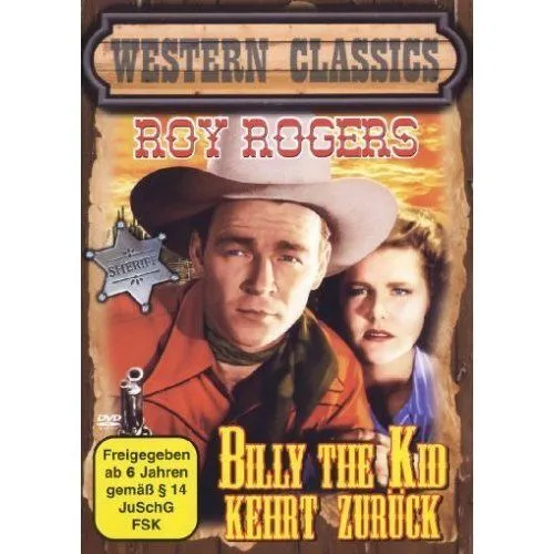 Billy the Kid kehrt zurück - Roy Rogers DVD/NEU/OVP
