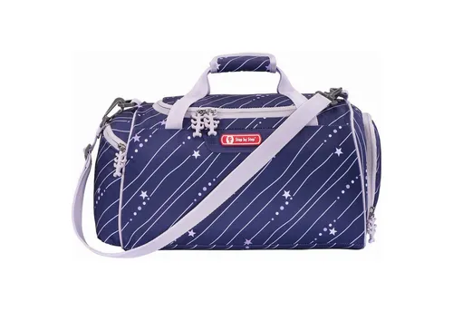 Step by Step Sporttasche Pegasus Emily, Lila - Sporttasche mit 13 l Volumen und praktischem Nassfach, aus 100% recycelten PET-Flaschen, ideal für Sport und Freizeit.