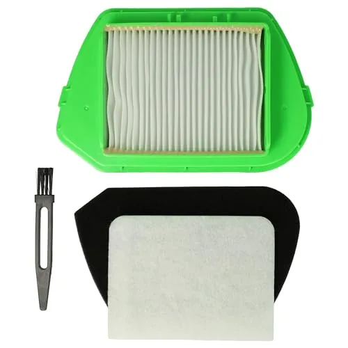 vhbw 4-tlg. Filter + Pinsel Set kompatibel mit Rowenta RO5342EA, RO5342GA, RO5342IA, RO5342IA/4Q0, RO5349, RO5349EA, RO5349EA/4Q0, RO5353, RO535301, RO535301/4Q0 Staubsauger