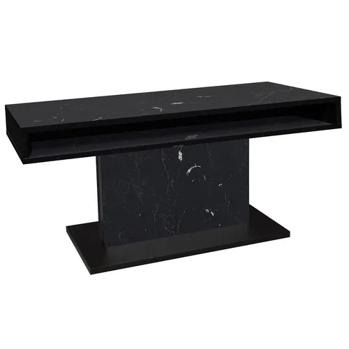 Mäusbacher Couchtisch in Keramikoptik Schwarz in schwarz von Roller