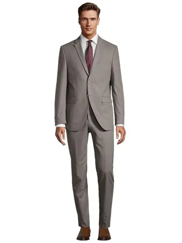 Steffen Klein Herren Designer Anzug Slim Fit in grau von Steffen Klein