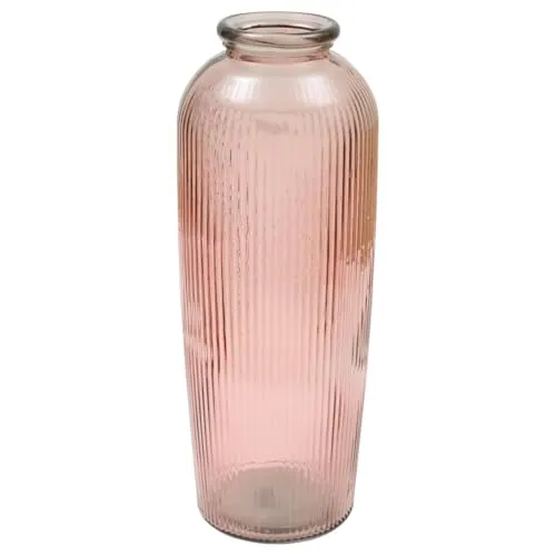 Atmosphera - Vase vr recy luz Rose h72