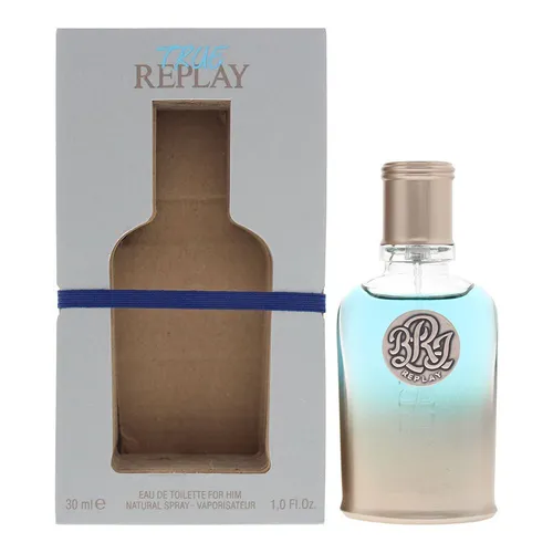Replay True For Him Eau de Toilette 30ml Mens Perfume