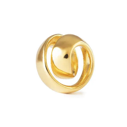 TROLLBEADS Charm Unendlich Metall mit 18 Karat Vergoldung