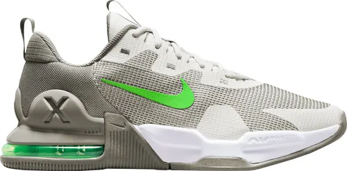 NIKE Air Max Alpha Trainer 5 - Grau - 45,5 - Herren-Sportschuhe mit Max Air-Dämpfung für Komfort und Stabilität, atmungsaktives Mesh-Material sorgt für Haltbarkeit und Belüftung, ideal für intensive Trainingseinheiten.