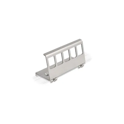 - Keystone Metall Halterung 5 Port für Hutschiene 88141