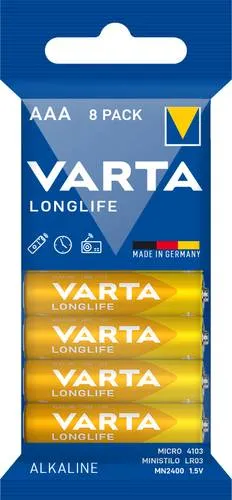 VARTA AAA Batterien (8 Stück) von VARTA